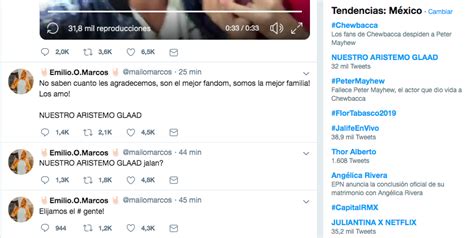 Aristemo La Pareja Gay De Una Telenovela Mexicana Asistir A Los Premios Glaad En Nueva York