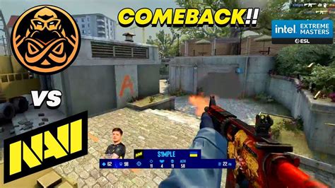 Epic Comeback Navi Vs Ence Highlights Iem Katowice Csgo