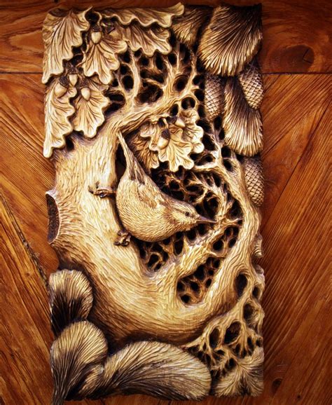 Pin by ลีโอ เบียร์ on 3d ทะลุกรอบ | Bear carving, Wooden art, Sculpture art