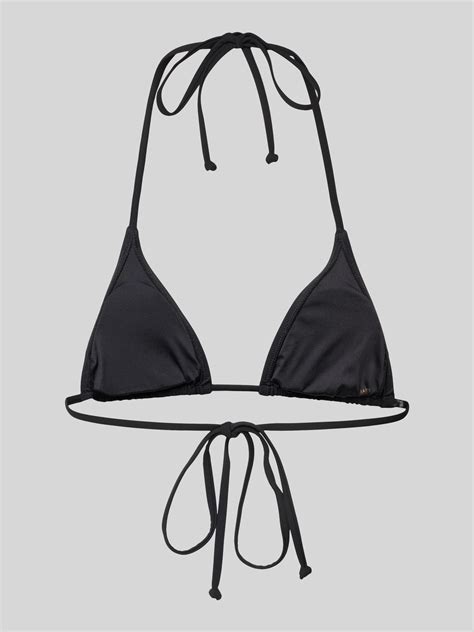 Barts Bikini Oberteil Mit Neckholder Modell SOLID Black Online Kaufen