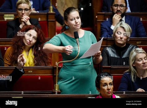 Paris, FRANCE ; SEANCE DE QUESTIONS AU GOUVERNEMENT DANS L' HEMICYCLE ...