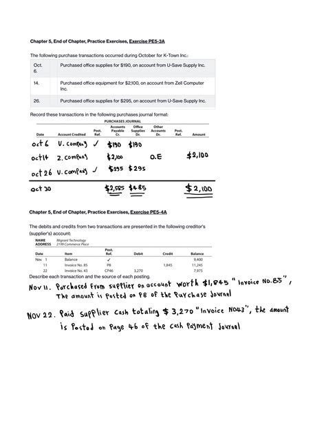 SOLUTION: Fundamentals of financial accounting chapter 5 end of chapter