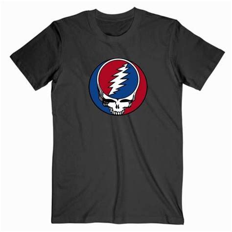 Grateful Dead Steal Your Face Logo T Shirt Impressywear Store Collection