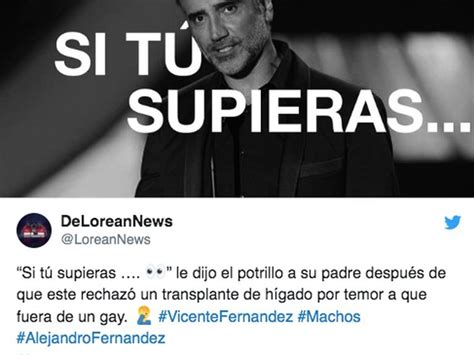 Los memes del hígado gay que rechazó Vicente Fernández Infobae