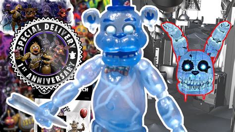 FROSTBEAR FIGURE ANNIVERSARY MERCH AND NEW PLUSHTRAP SKIN FNAF AR