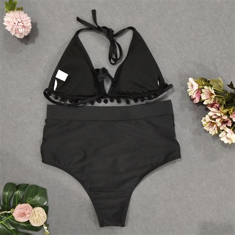 China Nylon Two Piece Extreme Sexy Beach Girl Black Mesh Mini Micro Luxury Bikini China