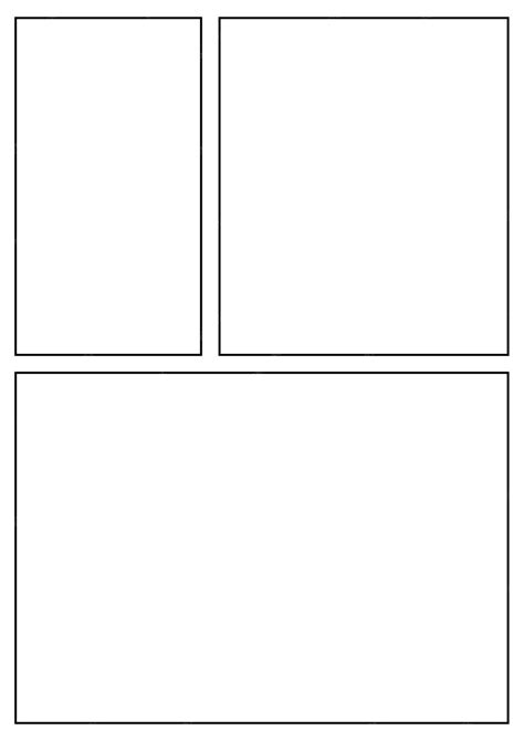 Premium Vector Manga Storyboard Layout A4 Template For Rapidly Create