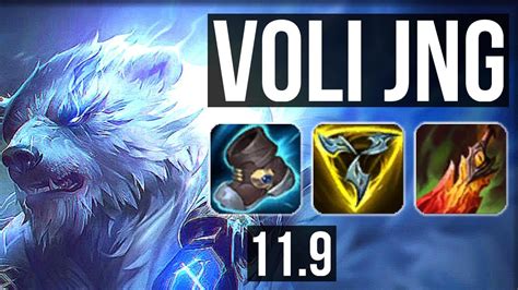 Volibear Vs Nidalee Jungle 1107 Legendary Kr Diamond V119