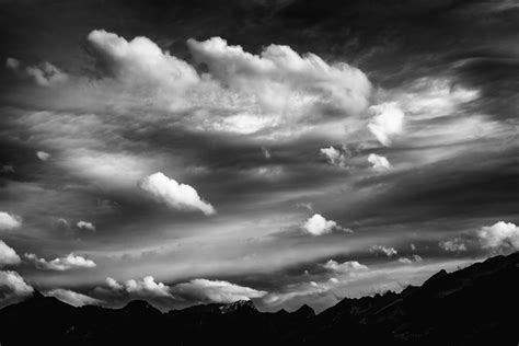 Experimenting A Cloudy Sky In Black White Nio Photography