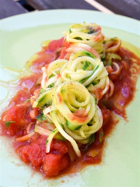 Spaghetti Di Zucchine Al Pomodoro Bigodino