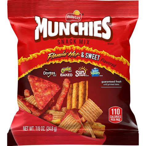 Munchies Flamin Hot Sweet Flavored Snack Mix Smartlabel