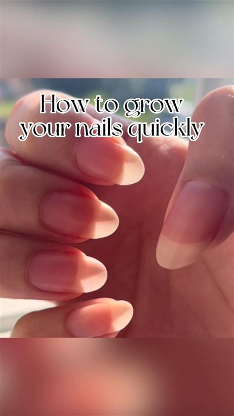 How To Grow Your Nails Quickly In One Month Artofit