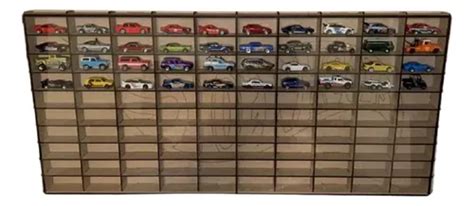 Exhibidor Para Pzs Hot Wheels Con Tapa De Acr Lico Meses Sin Inter S