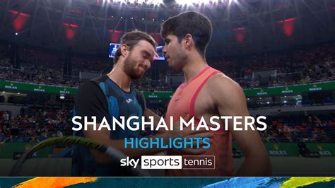 Tomas Machac vs Carlos Alcaraz | Shanghai Masters highlights | Tennis ...