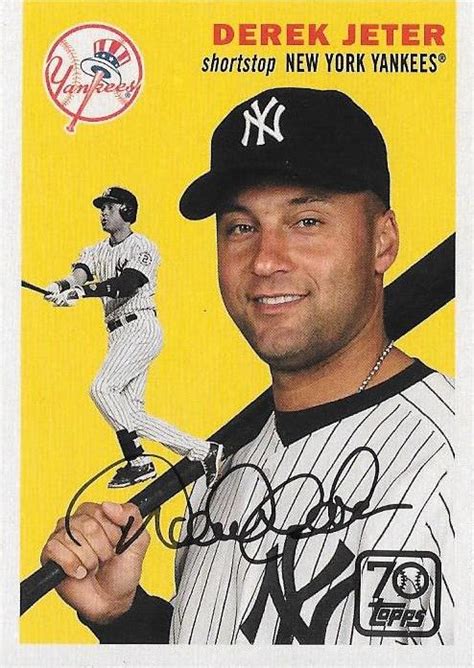 2021 Topps 70 Years Of Topps Baseball Series 1 70YT 4 Derek Jeter