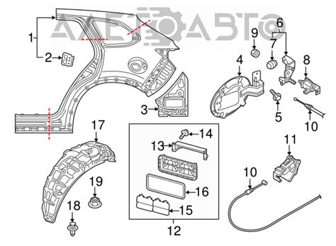 Рычаг открывания лючка бензобака Mazda 6 13-17 GHP9-56-860A – купить в ...