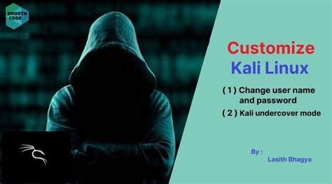 Customize Kali Linux Kali Undercover Mode