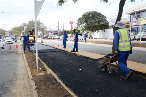 Prefeitura Asfalta Ciclovia De Trecho Da Ol Via Flores Recapeamento Da