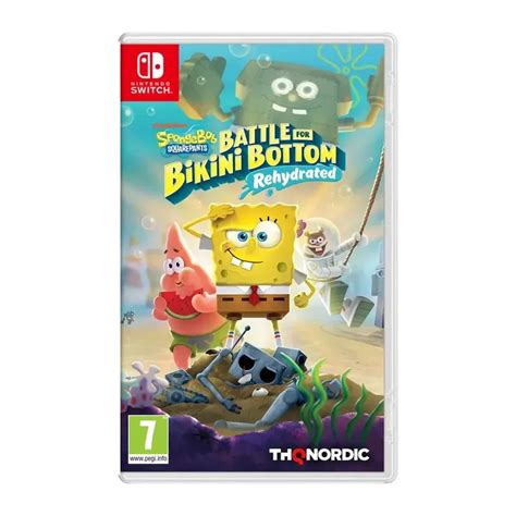 Shop Nintendo Switch Spongebob Squarepants Battle For Bikini Bottom Rehydratedi R At The