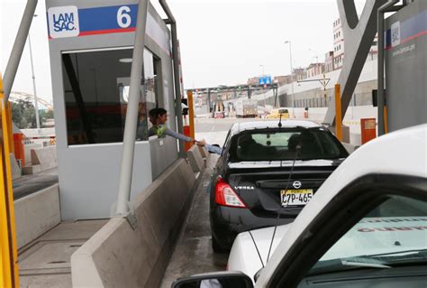 Peaje En Vía De Evitamiento Y Línea Amarilla Se Elevó A S 660