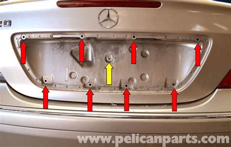 Mercedes Benz W203 Locked Trunk Access 2001 2007 C230 C280 C350