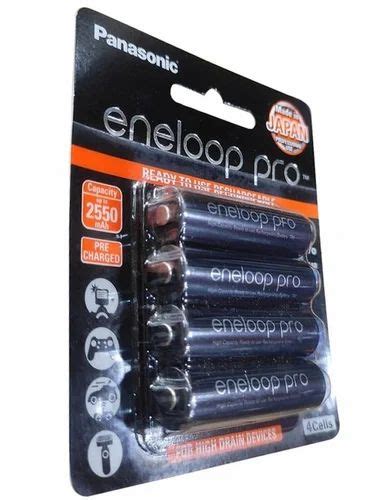 Lithium Panasonic Eneloop Pro AA Cell, For Toys at Rs 1200/pack in ...