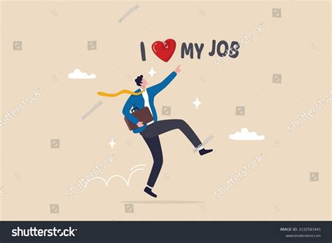 love  job work passion positive stock vector royalty