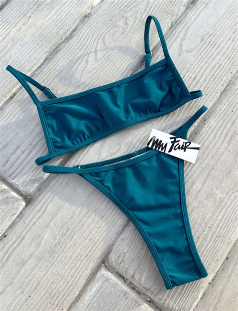 BIKINI LEBLON PETROLEO Comprar En Bikinis My Fair