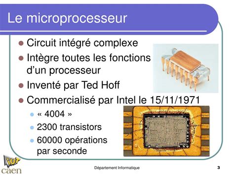 Ppt Syst Mes Microprocesseur Le Microprocesseur Powerpoint