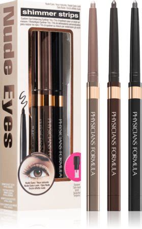 Physicians Formula Shimmer Strips Creamy Eye Pencil Nude Eyes For A Smoky Makeup Look Shade