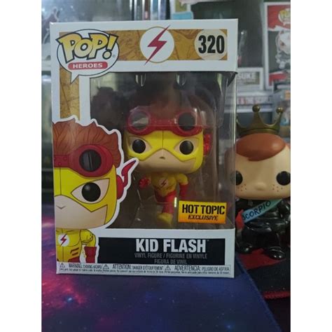 Funko Pop Heroes Kid Flash Hot Topic Exclusive Shopee Philippines