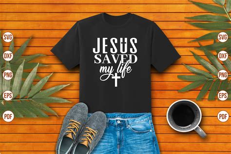 Jesus Saved My Life Svg Graphic by Adnnan333 · Creative Fabrica