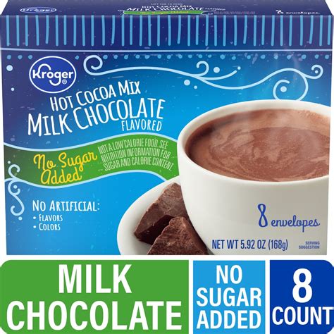 Kroger No Sugar Added Hot Cocoa Mix Ct Oz Kroger