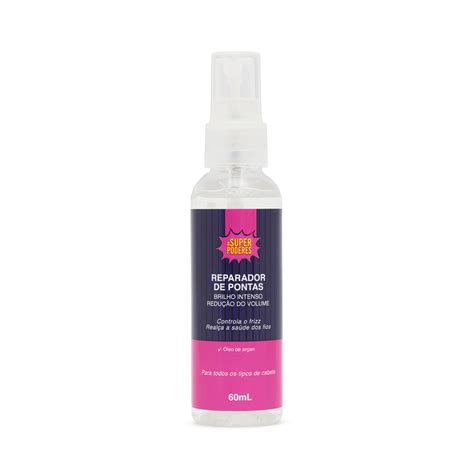 Óleo Reparador De Pontas Bom E Barato - Reparador de Pontas Óleo de Argan 60ml Super Poderes | Controle Frizz e ...
