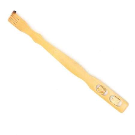 Чесалка для спины Seichi с массажёром деревянная купить по цене 128 ₽ в ...