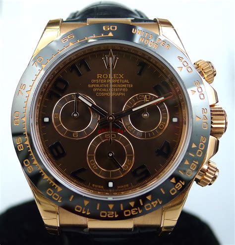 Rolex Daytona Ref 116515LN 18K Rose Gold | GR Luxury-Singapore Rolex ...