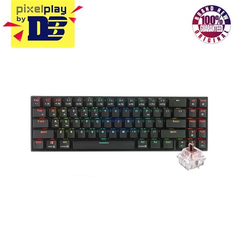 Royal Kludge Rk Tri Mode Rgb Keys Hot Swappable Mechanical Keyboard Black Brown Switch