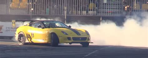 Ferrari 599 Formula Drift Car With Twin Supercharged V12 Sounds
