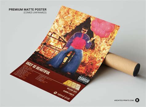 Oliver Tree Ugly Is Beautiful Album Cover Poster Architeg Prints