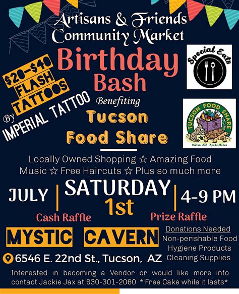 Artisans and Friends Community Market benefiting Tucson Food Share