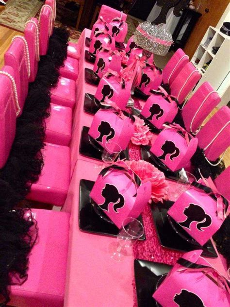 Barbie Silhouette Birthday Party Ideas | Photo 2 of 13