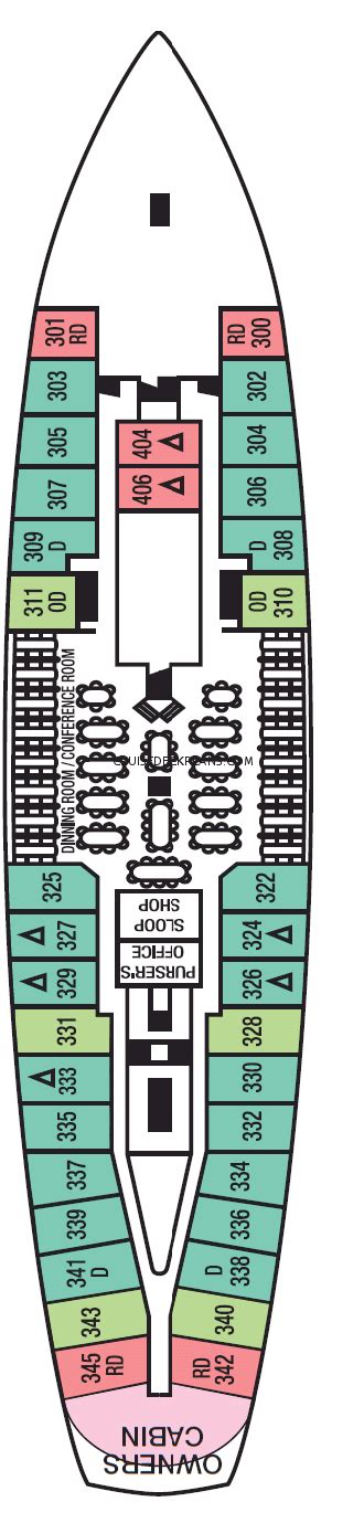 Star Clipper Deck Plans, Layouts, Pictures, Videos