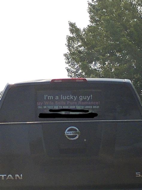 This Poor Guys Drives Around Advertising His Wife S Dildo Business R Antimlm