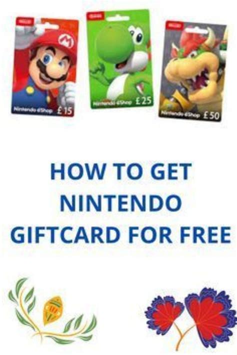 Free nintendo eshop gift card code – Artofit