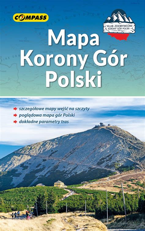Mapa Korony Gór Polski - mapa turystyczna Compass