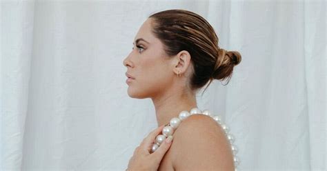 Body Positive Babe Poses In Pearl Lingerie To Flaunt Cellulite And Natural Tum Daily Star