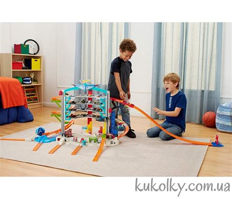 Большой гараж парковка Ультимейт Хот вилс купить Ultimate Garage Hot Wheels заказать гараж