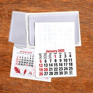 Peel And Stick Up Adhesive Business Card Auto Car Truck Calendar