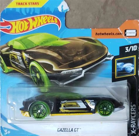 Embalagem Danificada Hot Wheels X Raycers Gazella Gt Universo Hot Wheels