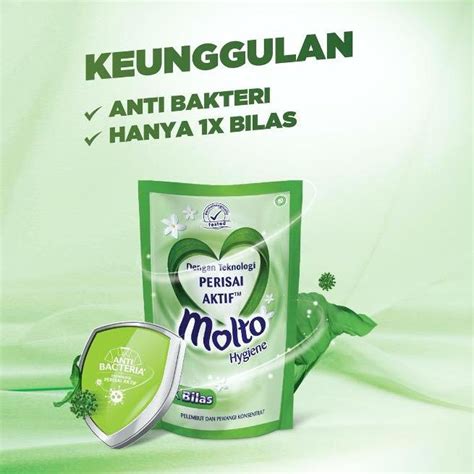 Jual Promo Molto Pelembut Dan Pewangi Hygiene Ml Twinpack